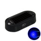 🔴🔵Luce LED Solare Lampeggiante per Auto – Effetto Deterrente Visivo