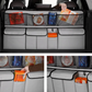🚗✨ Organizzatore Portabagagli Auto Sospeso – Grande Capacità Multitasche! 🧺 Tessuto Oxford Idrorepellente 💧 Installazione Facile e Veloce ⚡ – 100x45 cm – Nero o Grigio Chiaro 🎨