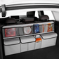 🚗✨ Organizzatore Portabagagli Auto Sospeso – Grande Capacità Multitasche! 🧺 Tessuto Oxford Idrorepellente 💧 Installazione Facile e Veloce ⚡ – 100x45 cm – Nero o Grigio Chiaro 🎨