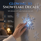 ❄️ Adesivi Fiocco di Neve Luminosi 3D