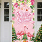 🎄 Copriporta Natalizio Decorativo 🎅 | Stampa HD Vivace di Babbo Natale ✨ | Tessuto in Poliestere Antipiega e Resistente ❄️ | Misura 90×180 cm per Ingresso e Feste 🚪
