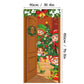 🎄 Copriporta Natalizio Decorativo 🎅 | Stampa HD Vivace di Babbo Natale ✨ | Tessuto in Poliestere Antipiega e Resistente ❄️ | Misura 90×180 cm per Ingresso e Feste 🚪
