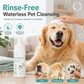 Mousse detergente senza risciacquo per cani e gatti