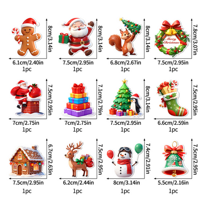 🎄 -50% Adesivi Natalizi LED Luminosi