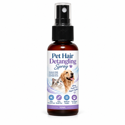 🐾✨ ORA: 50% DI SCONTO PER UN TEMPO LIMITATO – Spray anti-boli di pelo per animali domestici – Elimina i boli di pelo – Riduce la perdita di pelo – Mantello morbido e lucente – Per gatti a pelo lungo e cani a pelo riccio