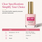 💅 Smalto riempitivo rosa nude 12 ml per unghie irregolari | Finitura lucida