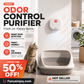 🔥55% DI SCONTO PER UN TEMPO LIMITATO! 🌬️ Dì addio ai cattivi odori! Eliminatore di odori intelligente e silenzioso per animali domestici 🐾